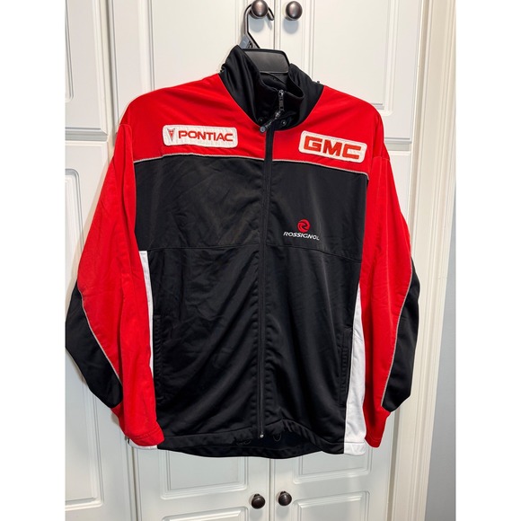 Rossignol Other - Pontiac GMC Rossignol Racing Track Jacket Full Zip Mens XL Red Black
